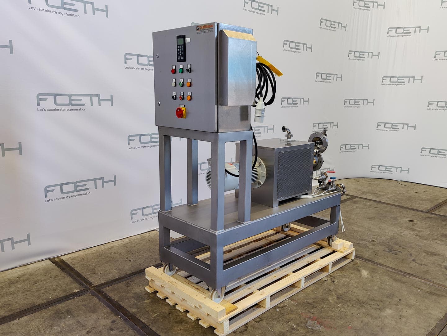 Schröder emulsifier Kombinator VEMK homogeniser"fat/margarine cooler/heater" - Скребковый теплообменник - image 2
