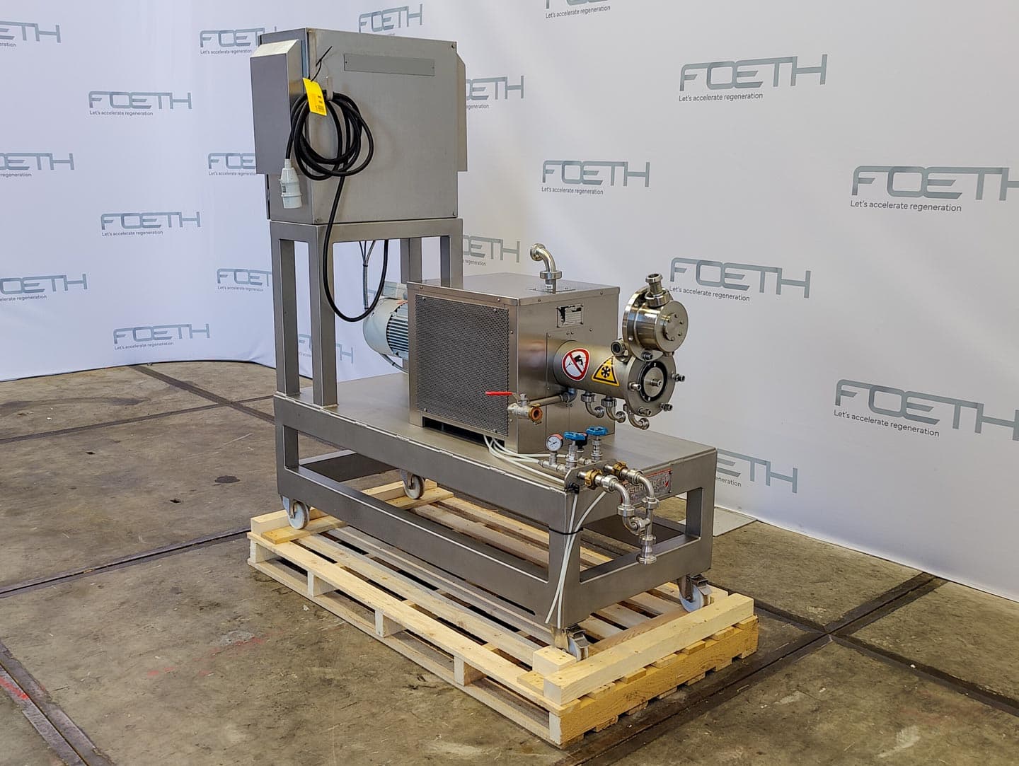 Schröder emulsifier Kombinator VEMK homogeniser"fat/margarine cooler/heater" - Скребковый теплообменник - image 3