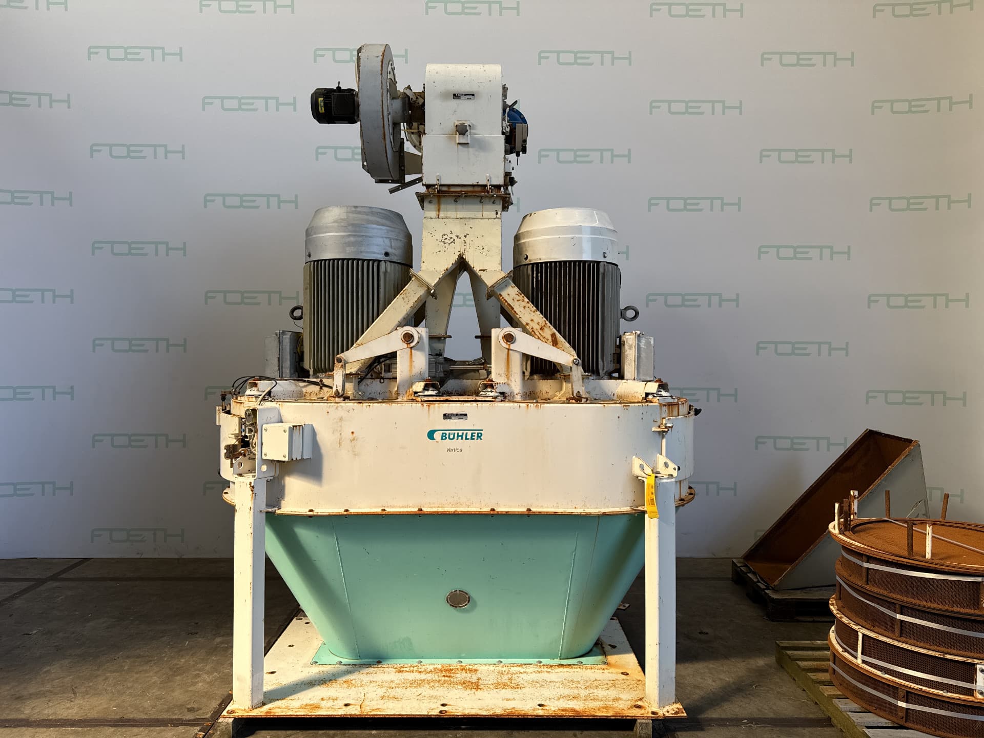 Bühler DFZH-2 with feeder type DFAT-2 - Молотковая мельница - image 3