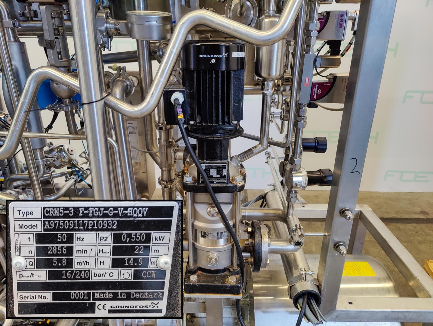 Pierre Guerin Bioreactor 750 l - Реактор из нержавеющей стали - image 15