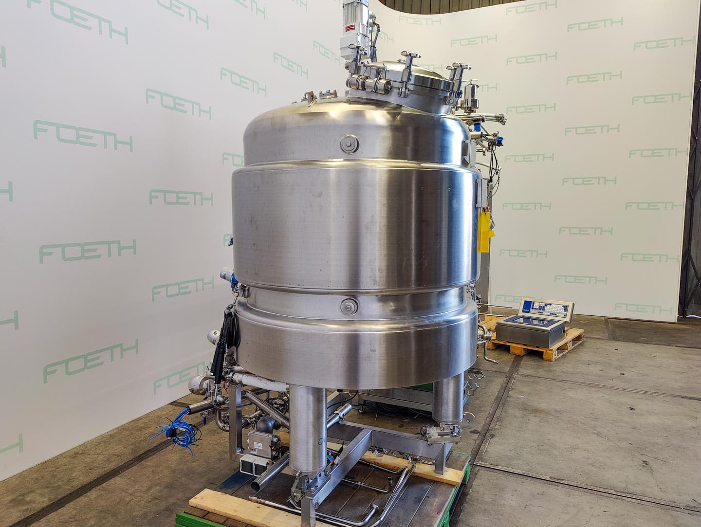 Pierre Guerin Bioreactor 750 l - Реактор из нержавеющей стали - image 5