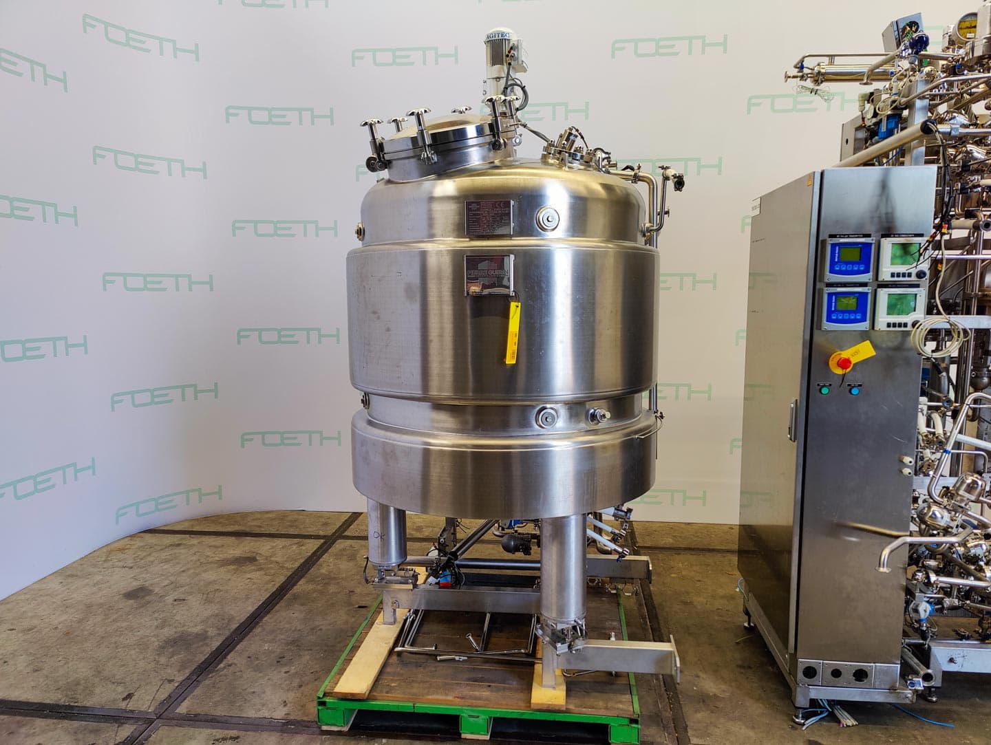 Pierre Guerin Bioreactor 750 l - Реактор из нержавеющей стали - image 4