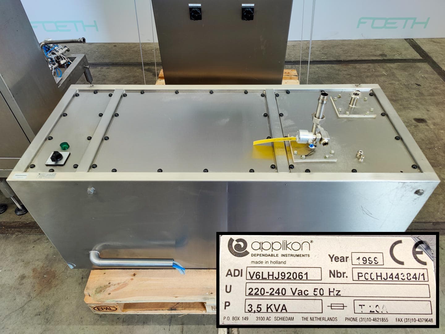 Applikon Bioreactor 750 l - Реактор из нержавеющей стали - image 21