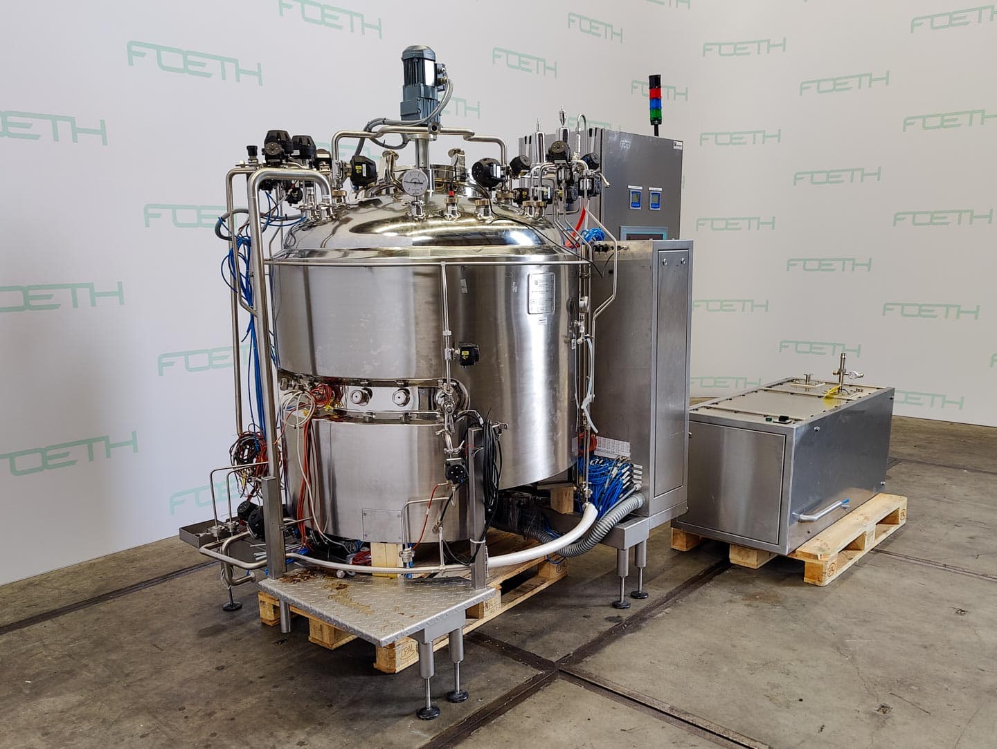 Applikon Bioreactor 750 l - Реактор из нержавеющей стали - image 2