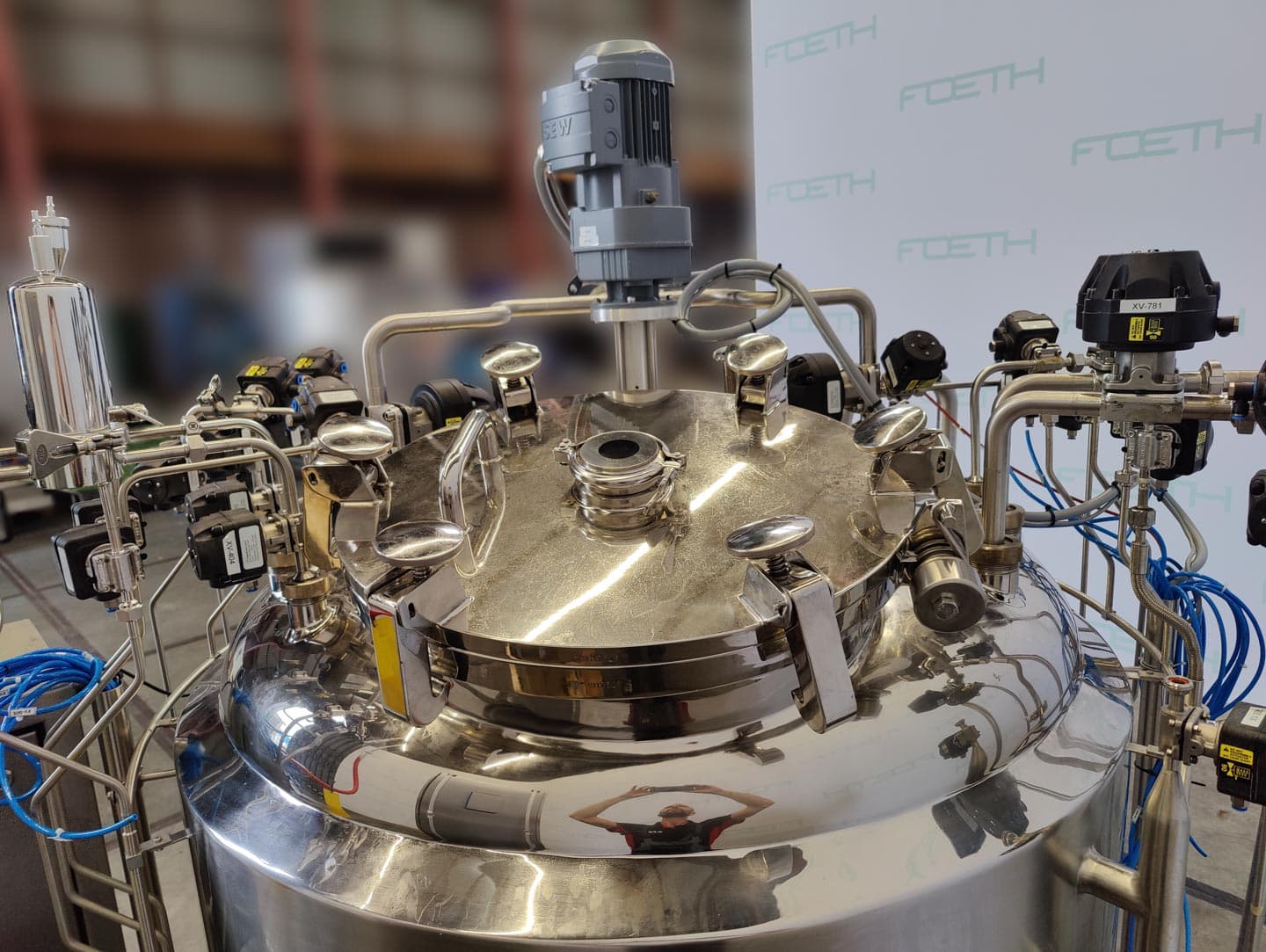 Applikon Bioreactor 750 l - Реактор из нержавеющей стали - image 9