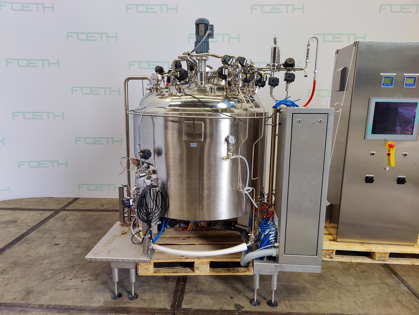 Applikon Bioreactor 750 l - Реактор из нержавеющей стали - image 6