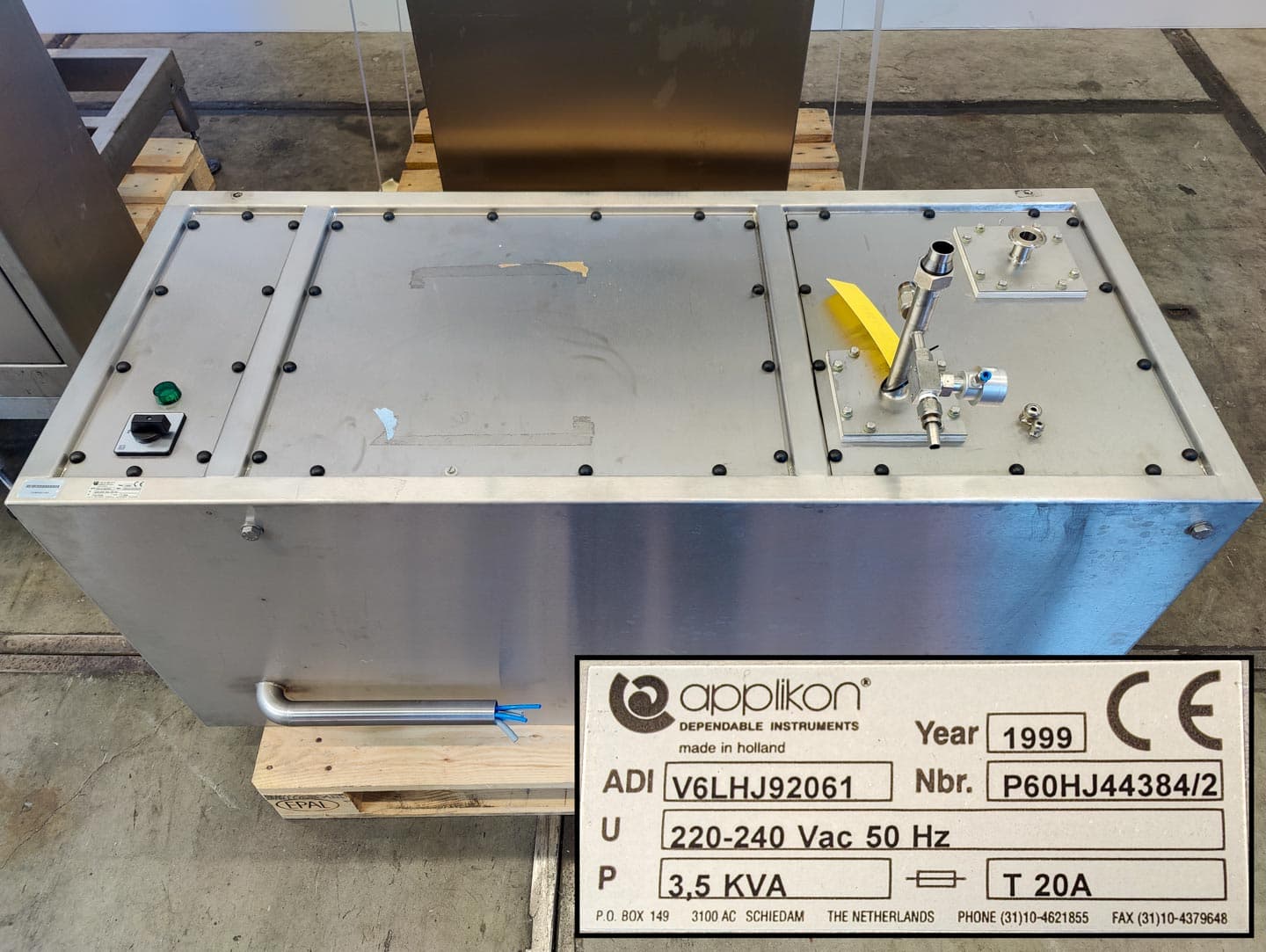 Applikon Bioreactor 750Ltr. - Реактор из нержавеющей стали - image 18