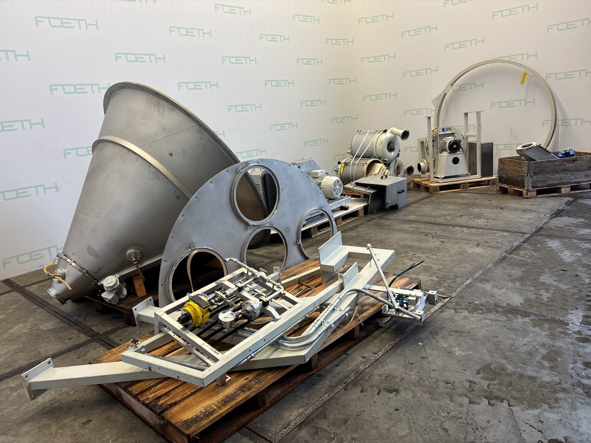 Hosokawa Alpine MP2-W — Cryogenic Milling Line - Молотковая мельница - image 10