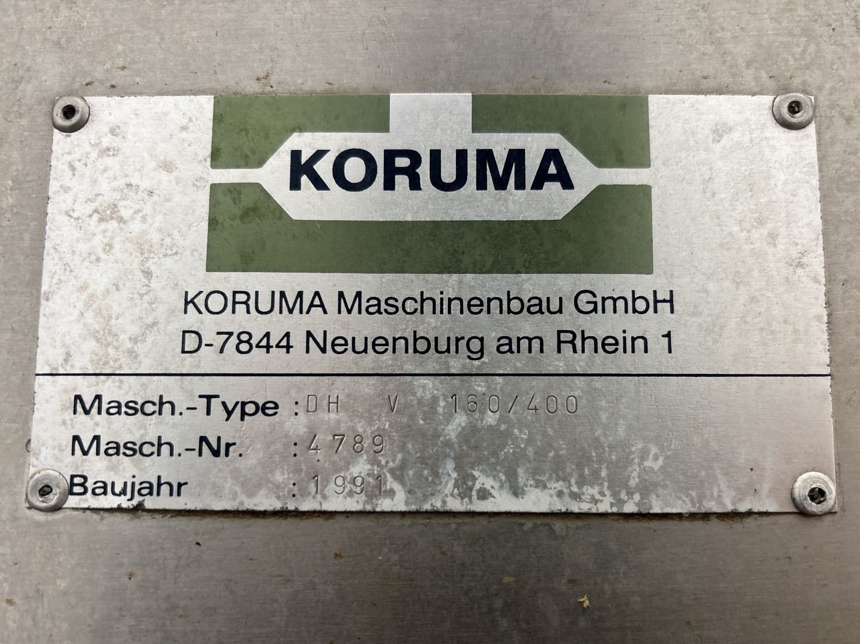 Fryma Koruma DH V-160/400 - Технологический сосуд - image 11