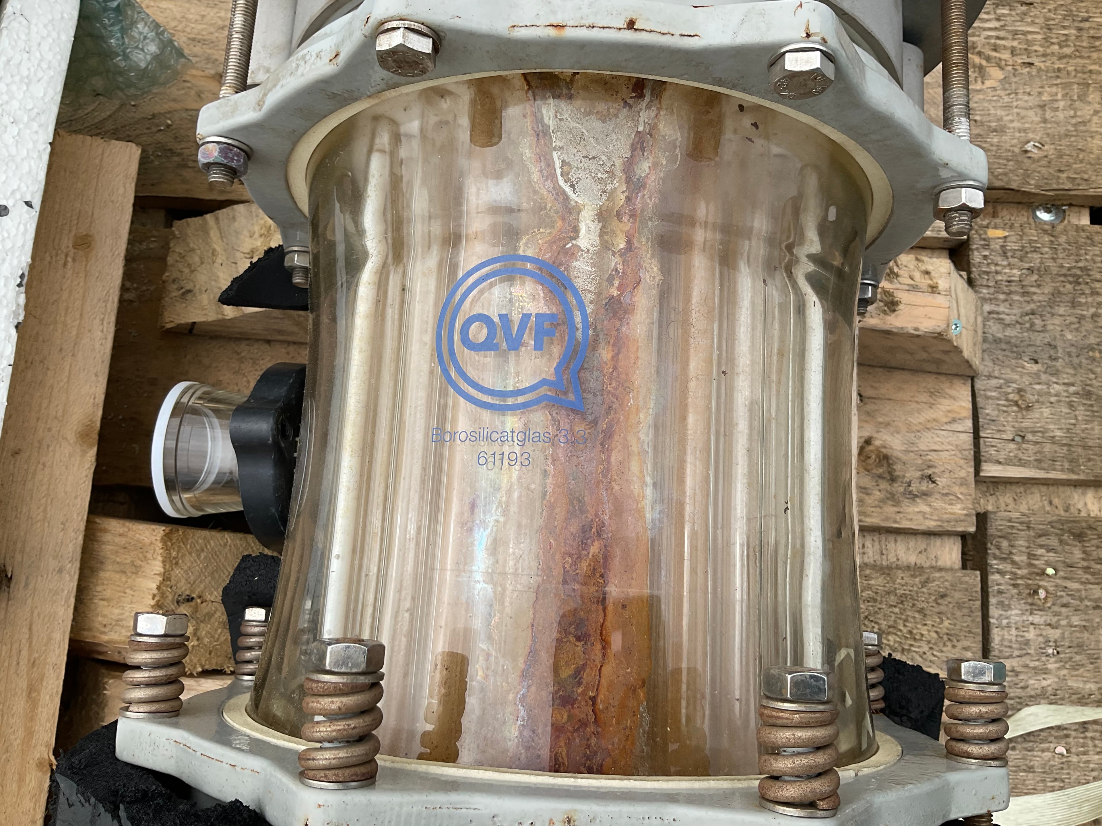 QVF Glasstechnik Distillation column + top condensor - Перегонная установка - image 11