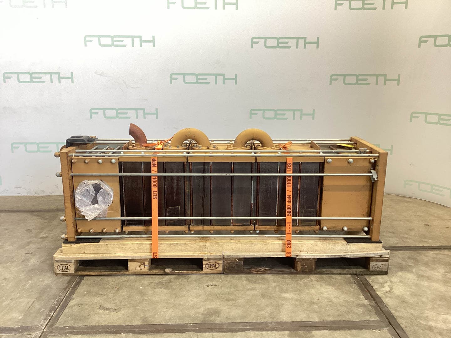 Vicarb Deutschland GmbH "Block Graphite" 16,2 m² - Кожухотрубчатый теплообменник - image 2