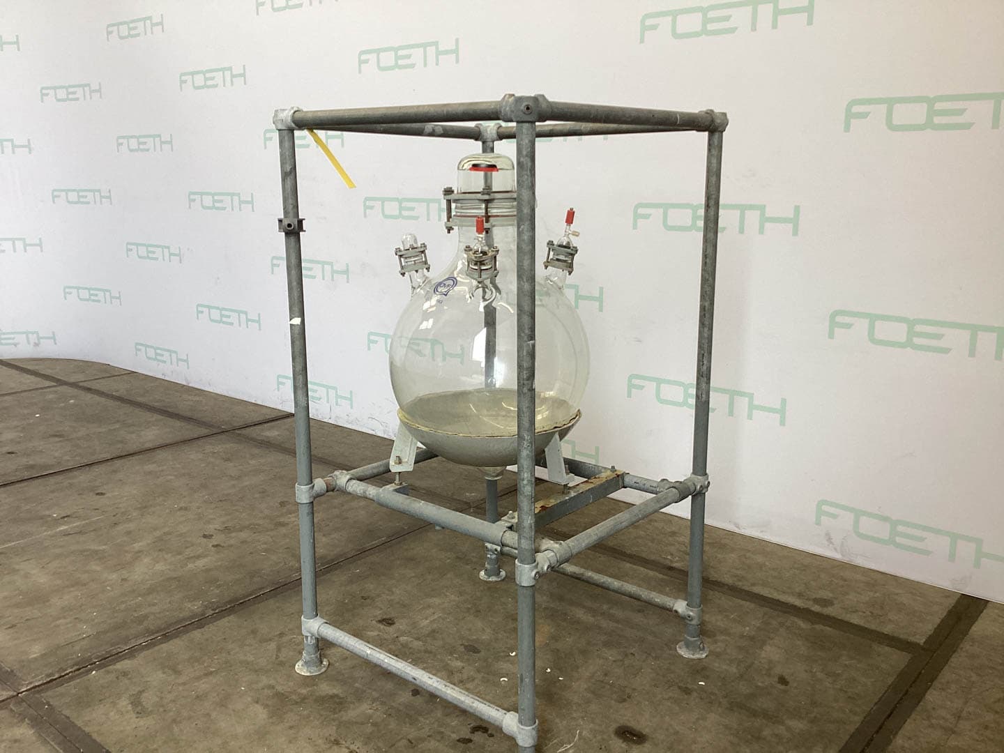 QVF Glasstechnik Hemispherical vessel 100 L - Вертикальный бак - image 4