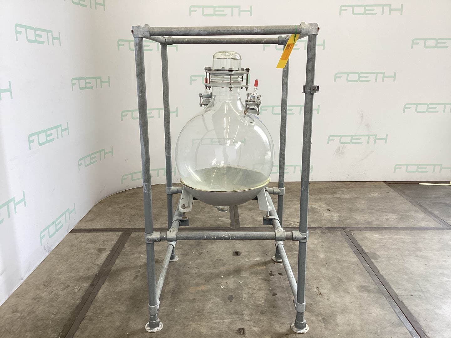 QVF Glasstechnik Hemispherical vessel 100 L - Вертикальный бак - image 3