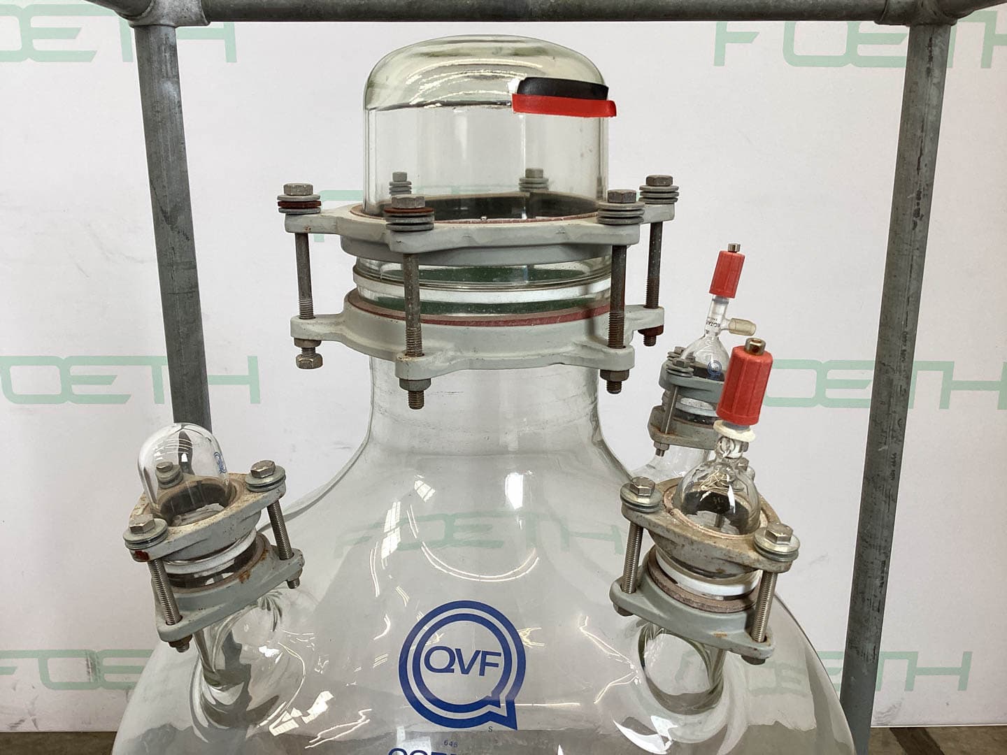 QVF Glasstechnik Hemispherical vessel 100 L - Вертикальный бак - image 6