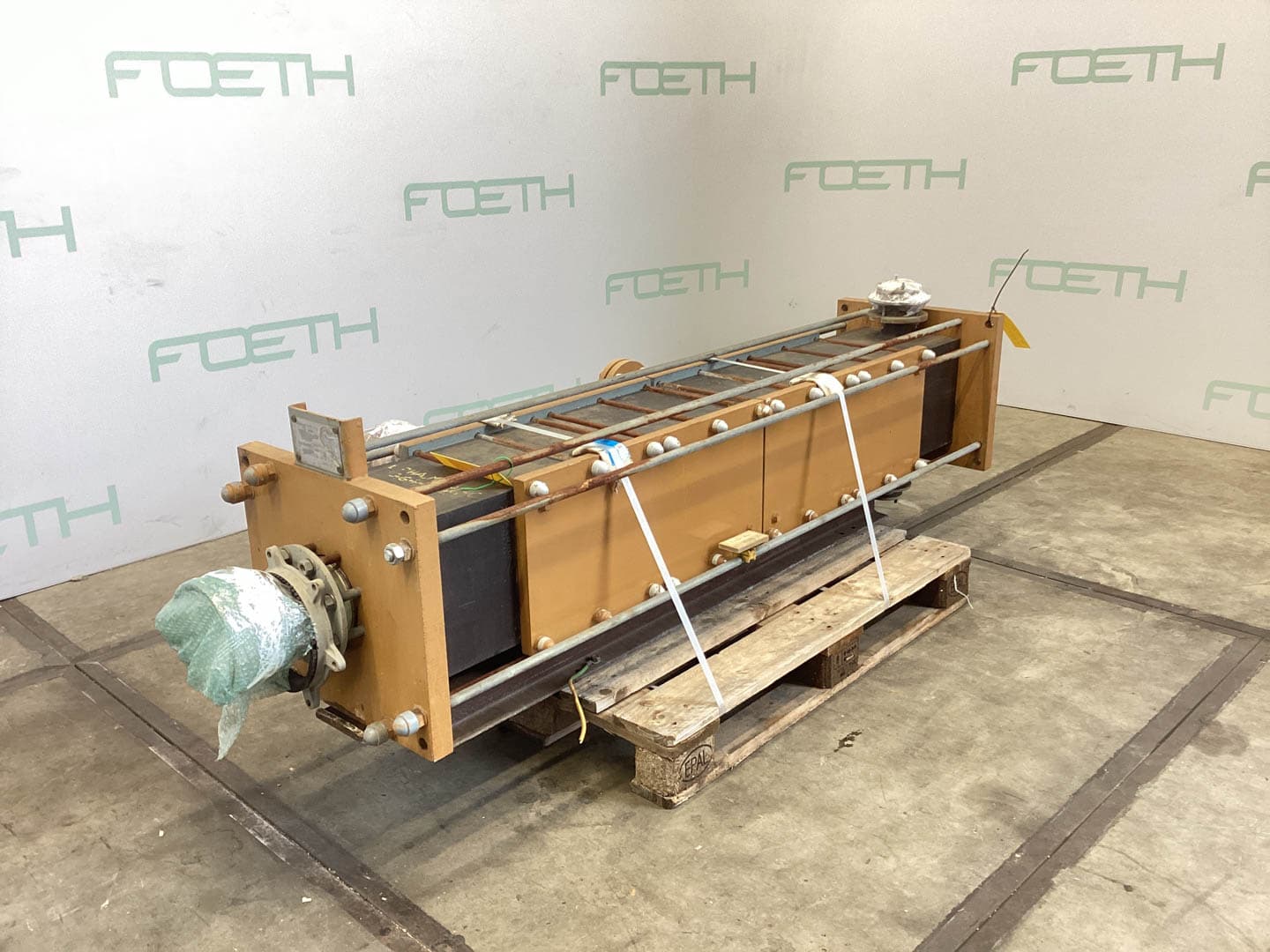 Vicarb Deutschland GmbH "Block Graphite" 16,2 m2 - Кожухотрубчатый теплообменник - image 1