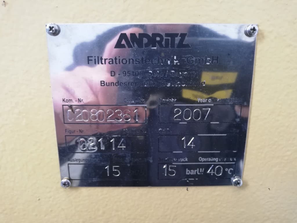 Andritz Separation Figur 021 14 - Фильтр-пресс - image 7