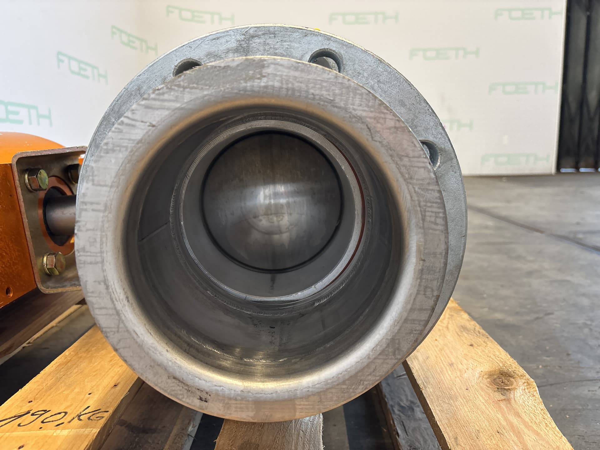 ball segment valve - Перепускная заслонка - image 5