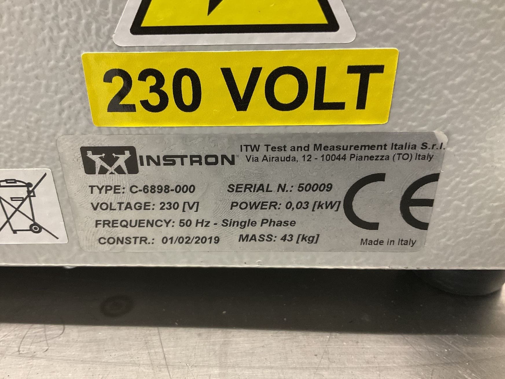Ìnstron C-6898-000 CEAST Notching Machine - Устройство для определения вязкости - image 4
