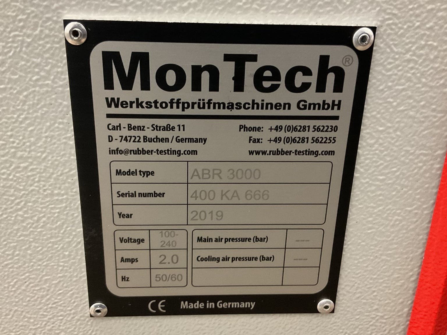 MonTech Abrasion tester ABR 3000 - Устройство для определения вязкости - image 4