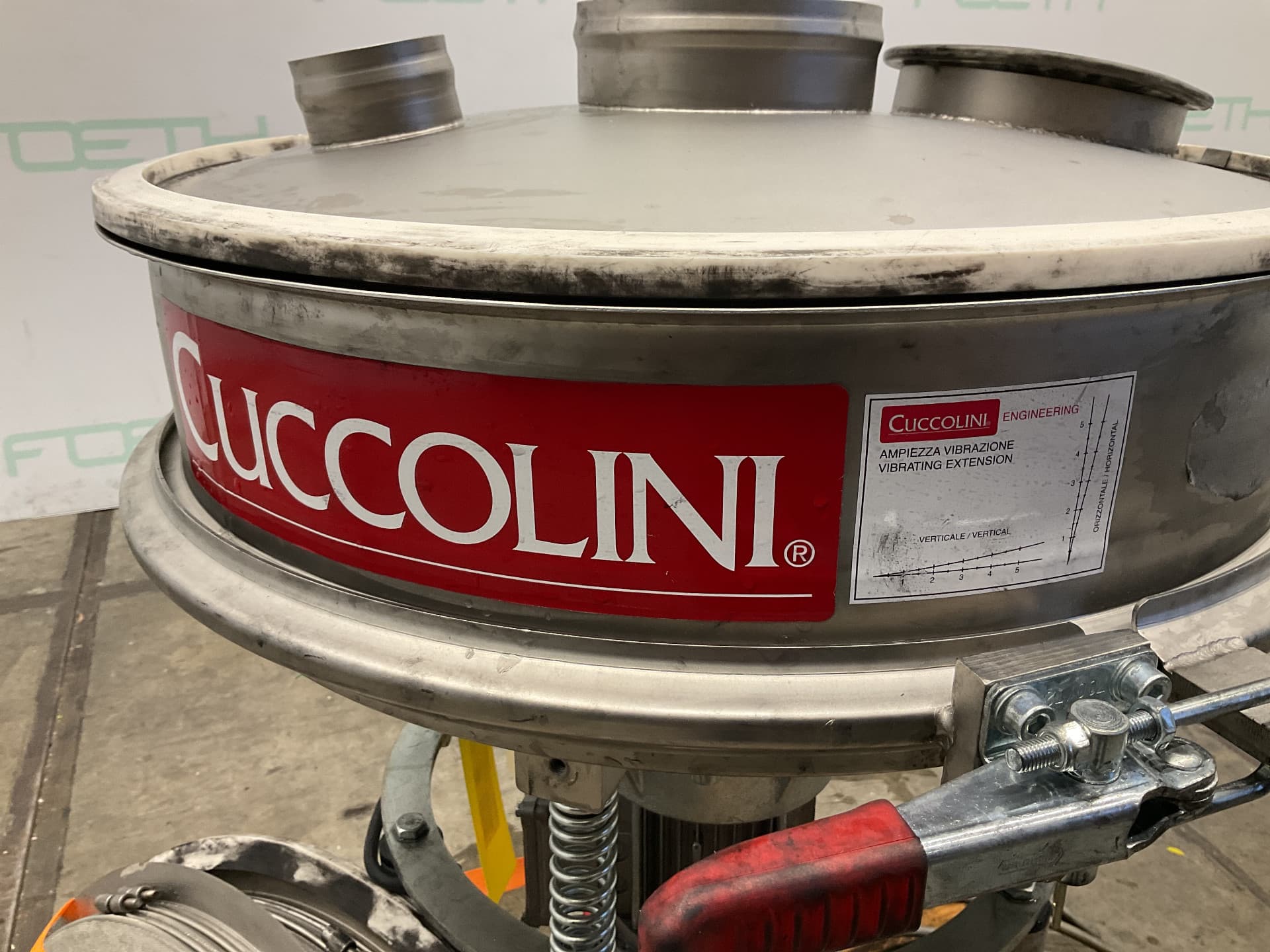 Cuccolini Italy CM 110 M4 — 0,2 m² - Вибрационное сито - image 4