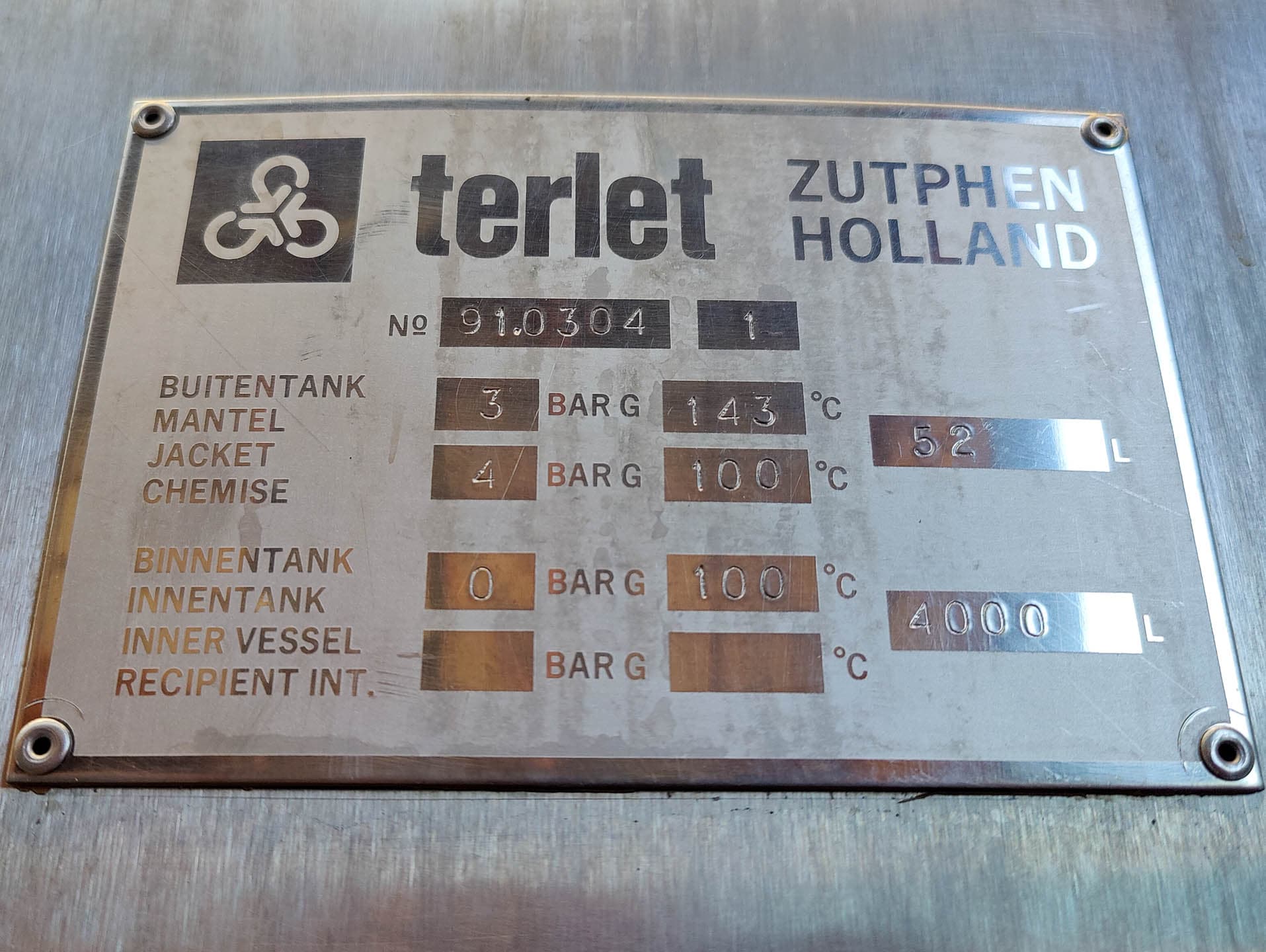 Terlet 4000 Ltr - Сосуд для перемешивания - image 10