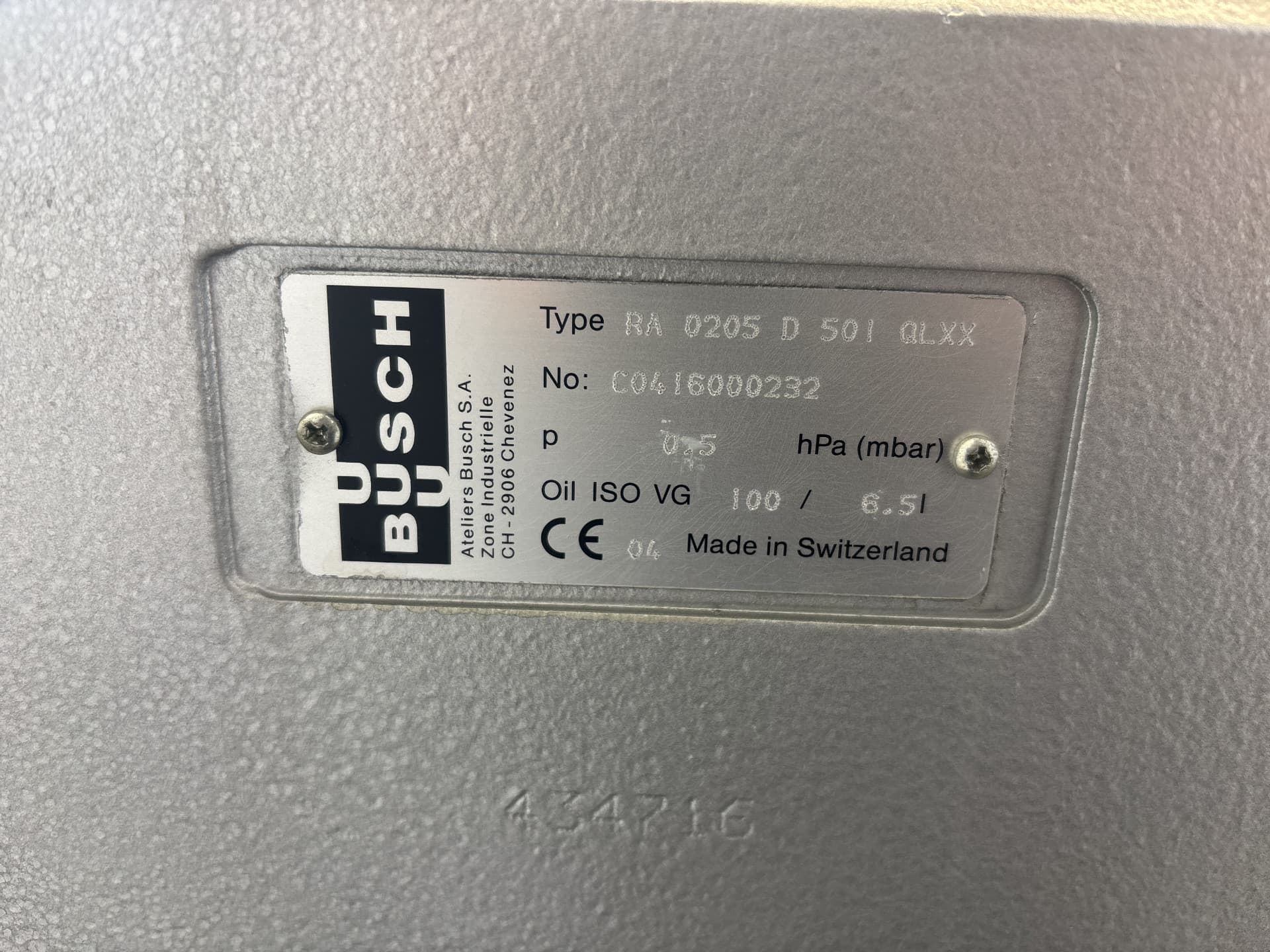 Busch RA 0205 D 50 l QLXX - Вакуумный насос - image 8