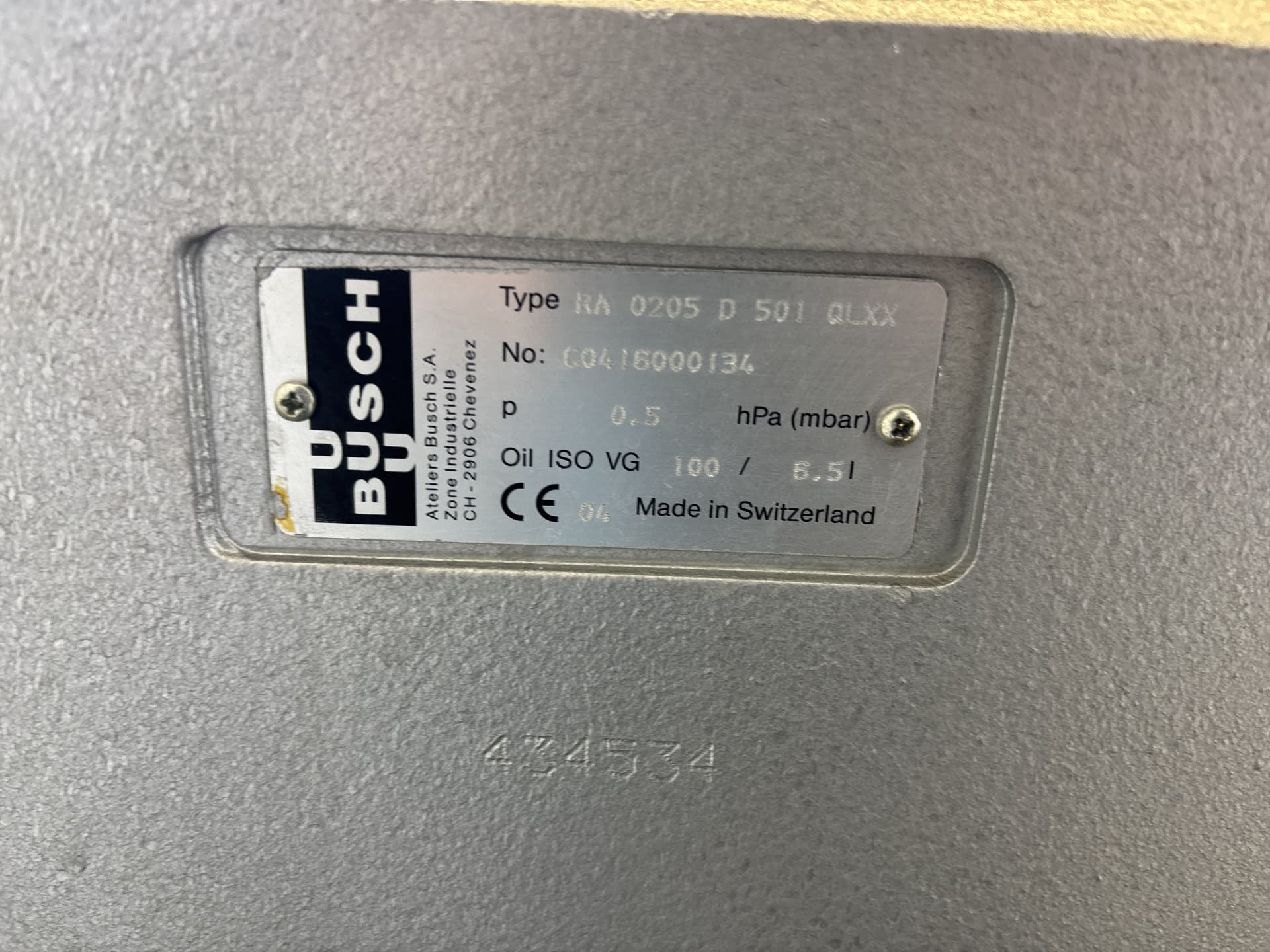 Busch RA 0205 D 50 l QLXX - Вакуумный насос - image 8