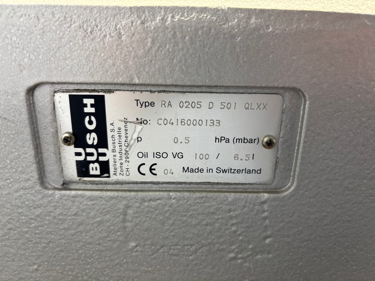 Busch RA 0205 D 50 l QLXX (not used after refurbishment) - Вакуумный насос - image 9