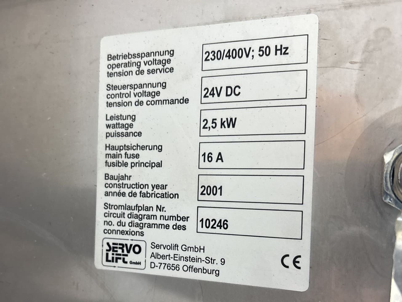 Pharmatech Hoist - Подъемно-поворотная машина - image 13