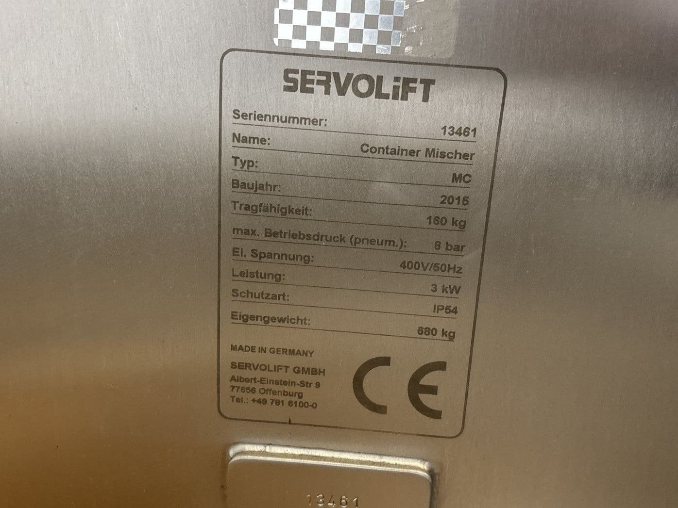 Servolift Container Mischer MC - Барабанный смеситель - image 4