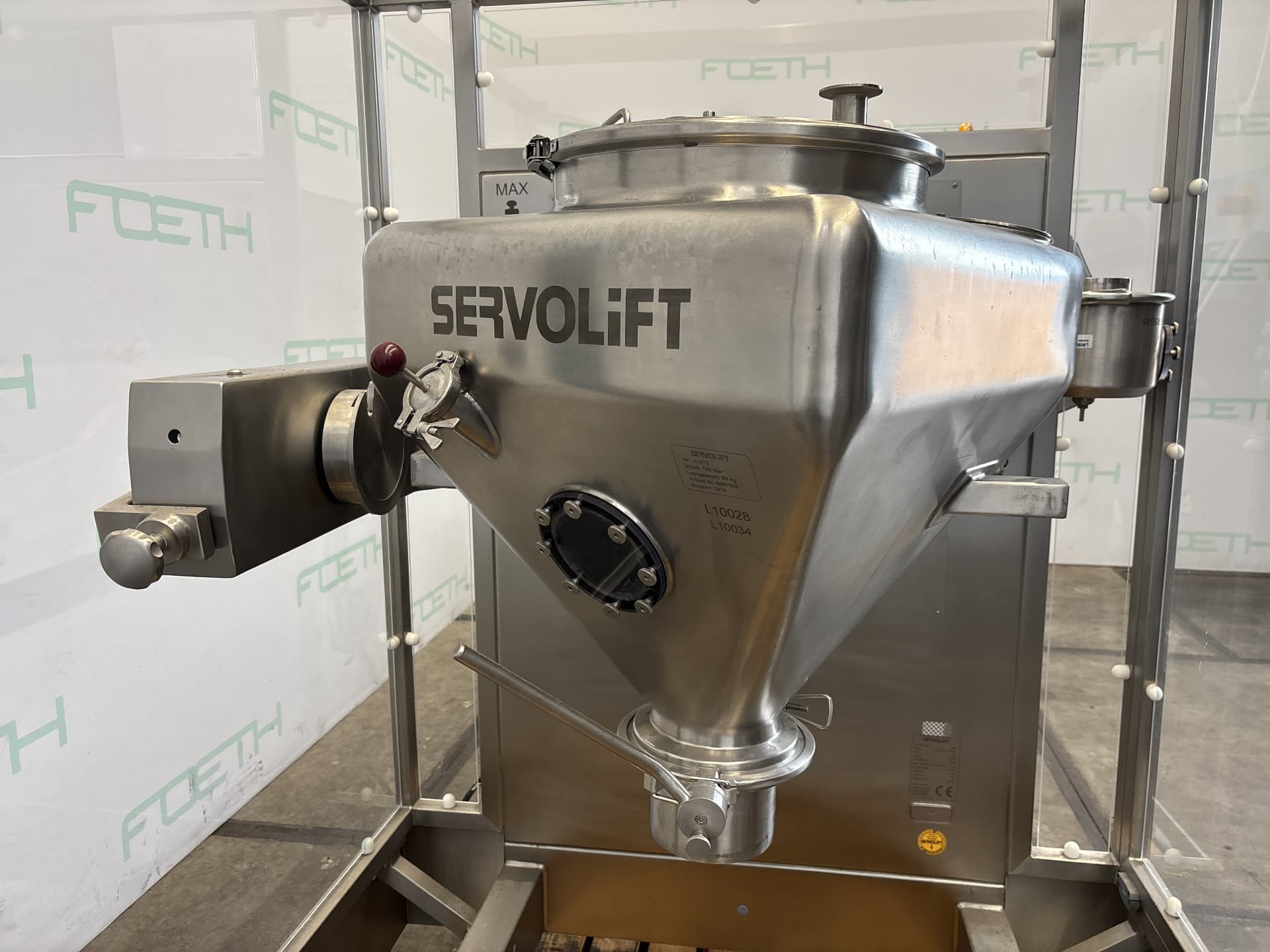Servolift Container Mischer MC - Барабанный смеситель - image 6