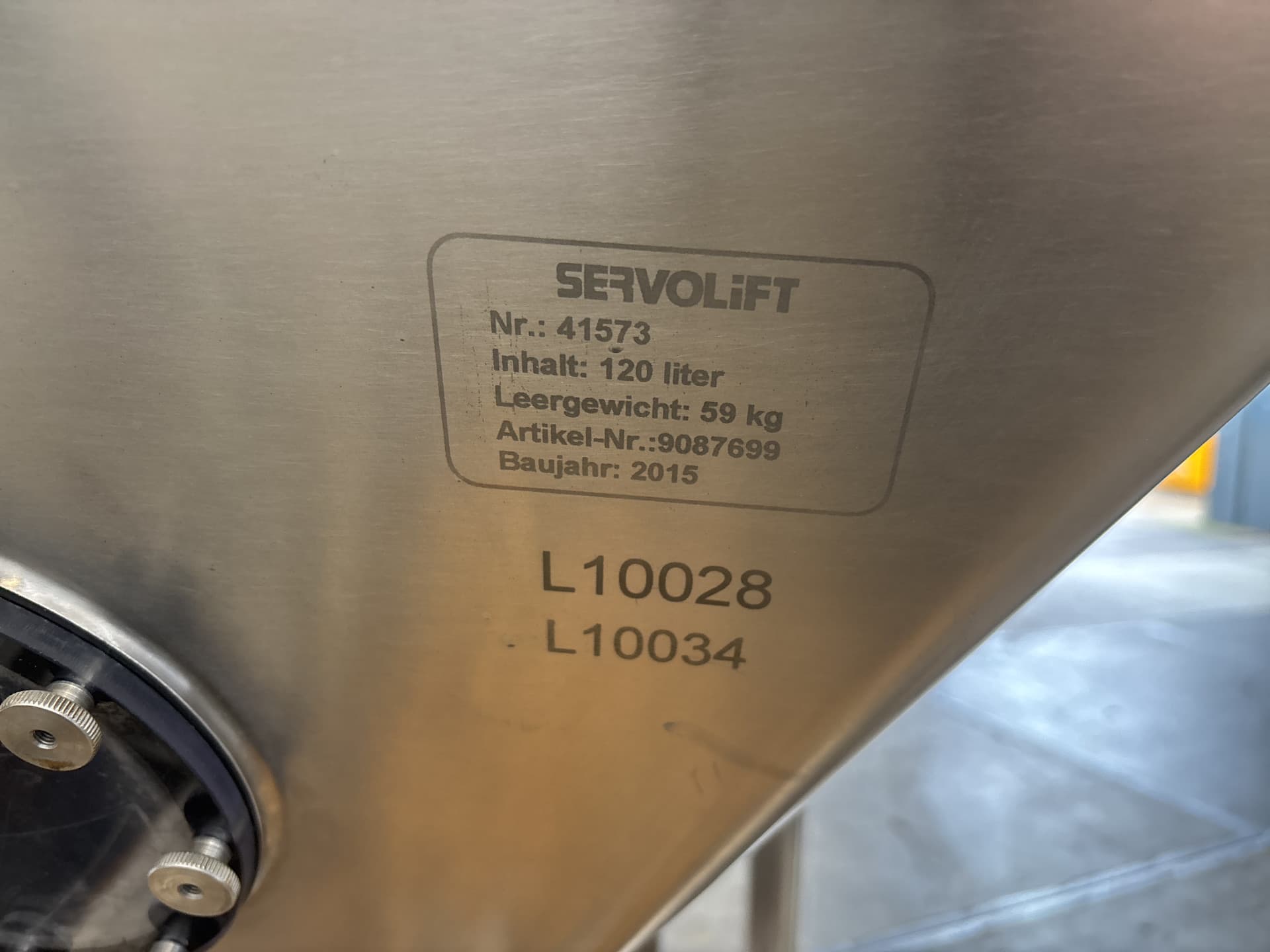 Servolift Container Mischer MC - Барабанный смеситель - image 8