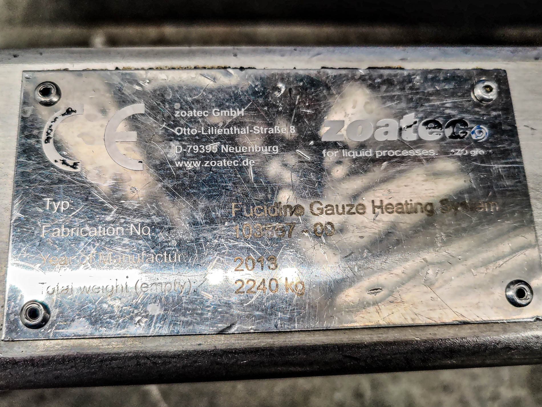 Zoatec AZO BG600 (AZO Liquids) - Технологический сосуд - image 5