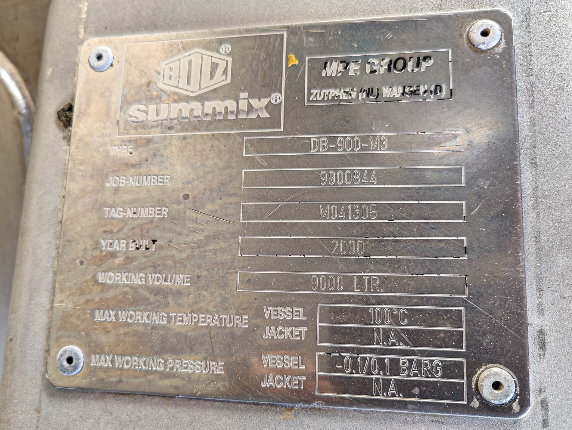 A. Bolz Wangen DB-900-M3 - Конический смеситель - image 10