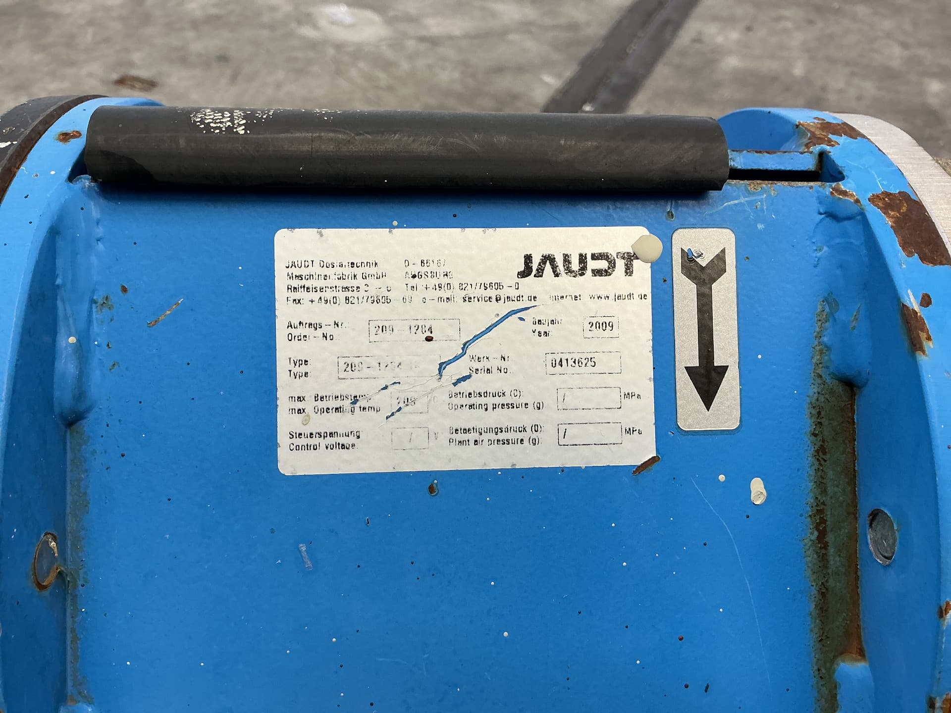Jaudt ZS-Vario 250/300 - Поворотная заслонка - image 4