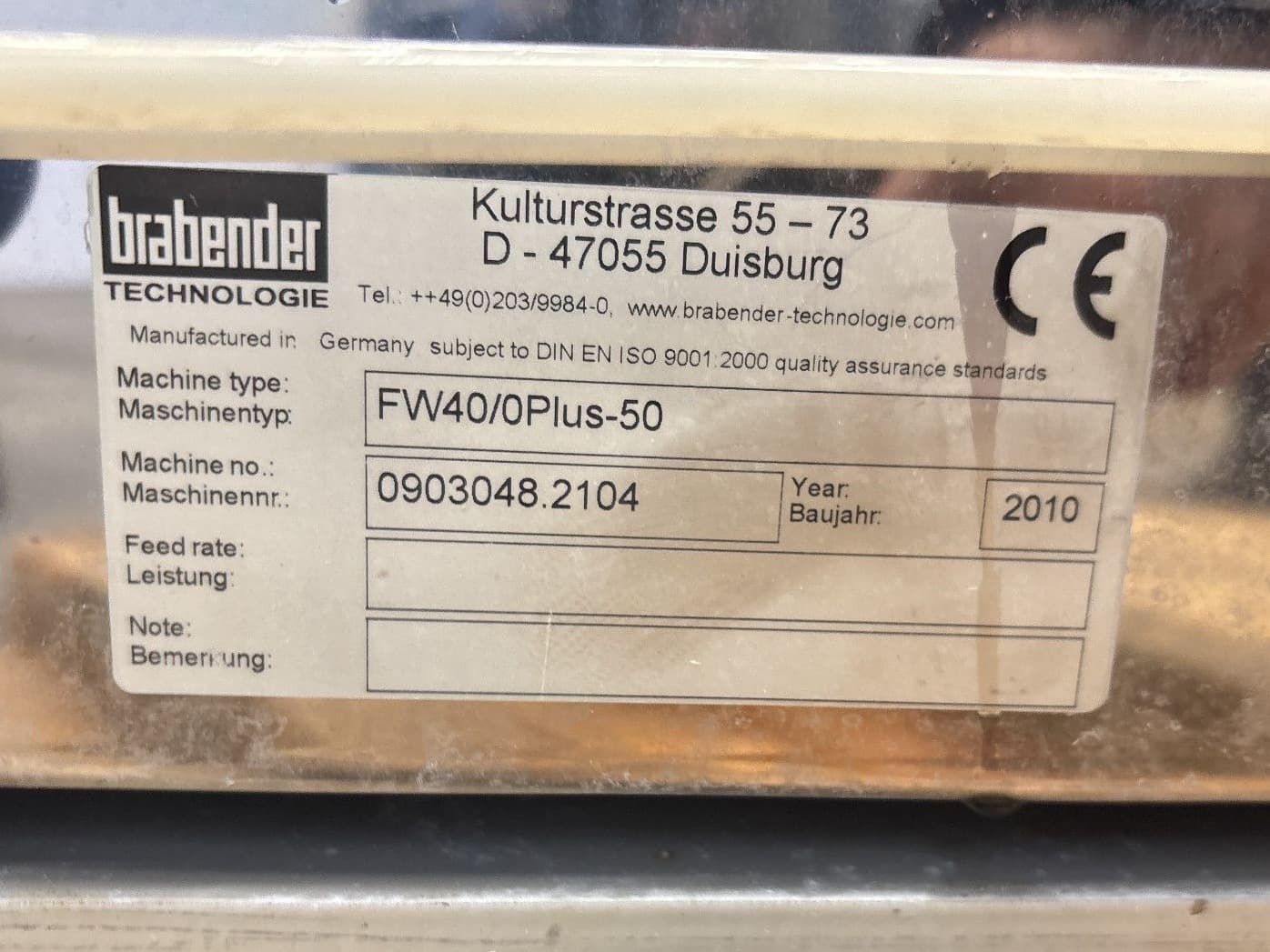 Brabender FW40/0 plus-50 & DDW-MD2-DDSR20-5 - Дозирующий винт - image 3