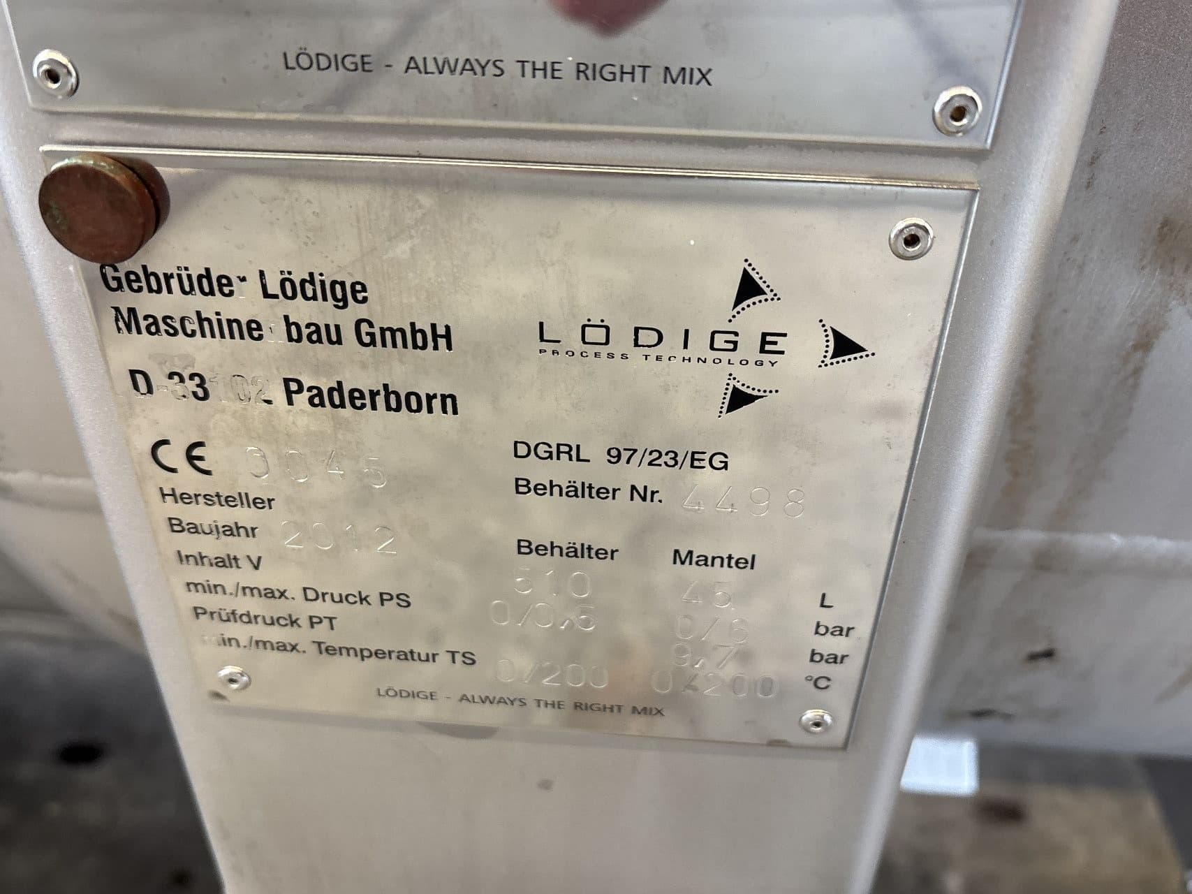 Loedige K-TM400 - Турбосмеситель для порошков - image 5