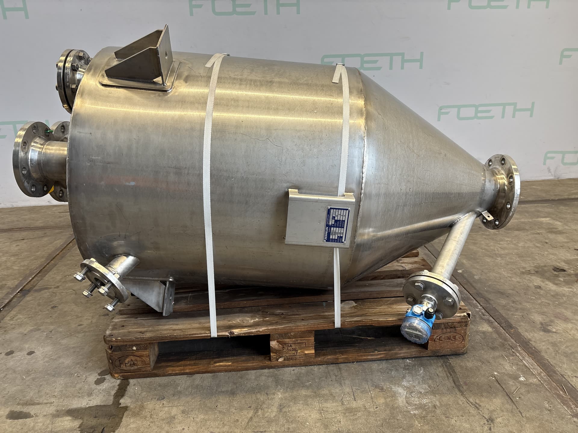 Zeppelin HDS 200/5 SS/SS/AC with silo - Поворотная заслонка - image 6