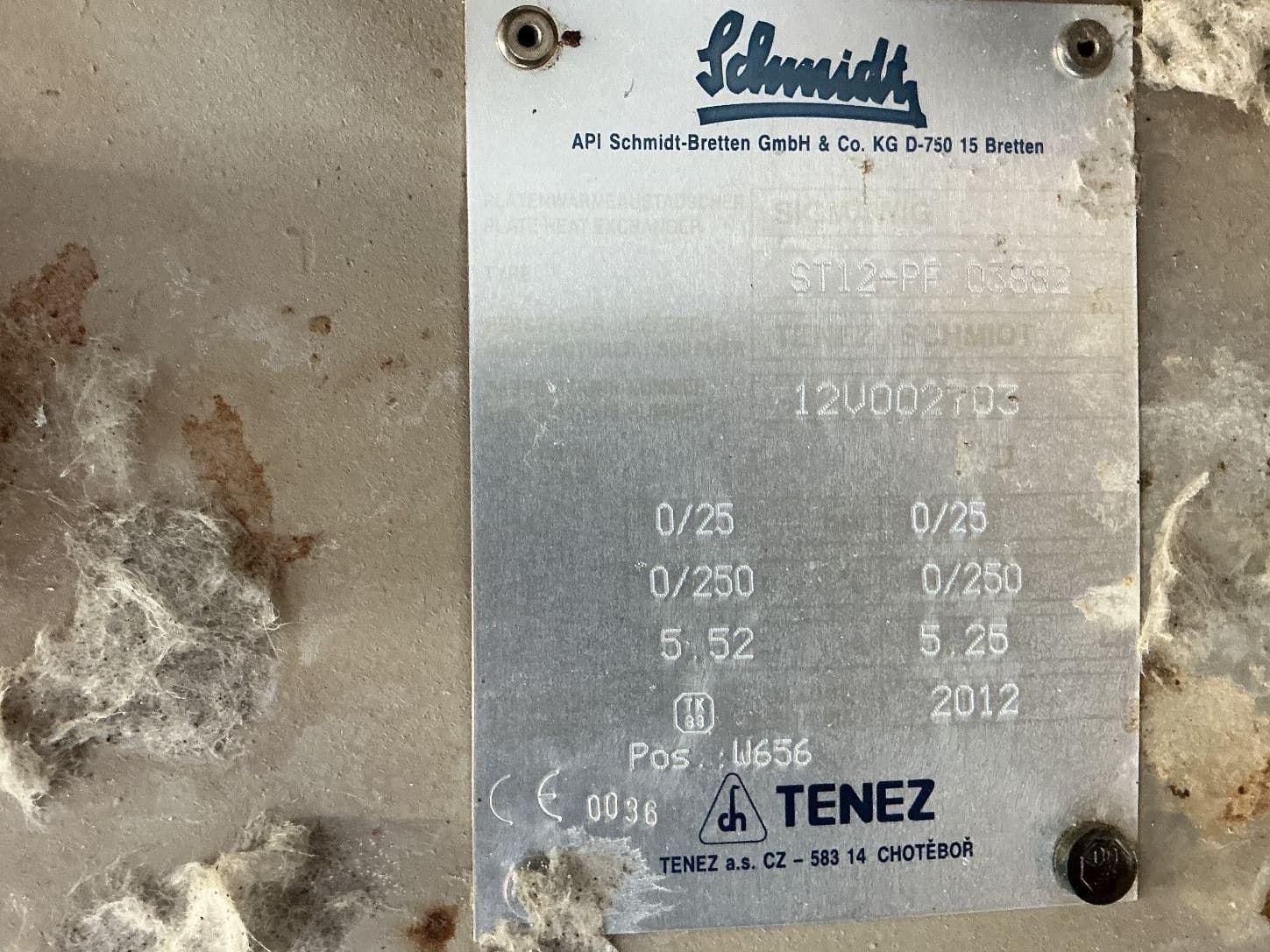 Api Schmidt Sigmawig ST12-PF (25 bar; 250 °C, 5,52 L.) - Пластинчатый теплообменник - image 4