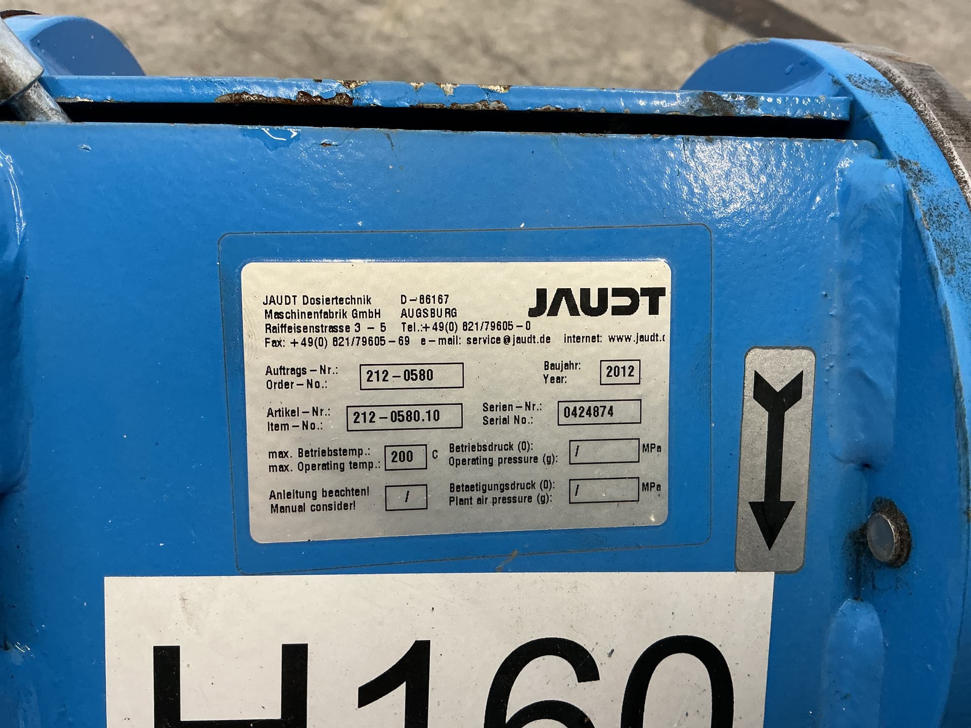 Jaudt ZS-Vario 250/300 - Поворотная заслонка - image 4