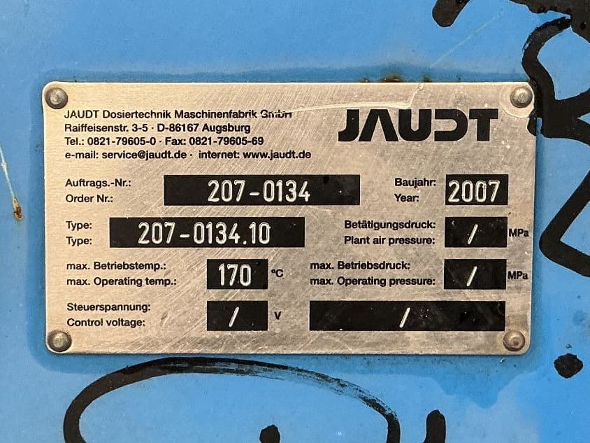 Jaudt ZS-Vario 250/300 - Поворотная заслонка - image 2