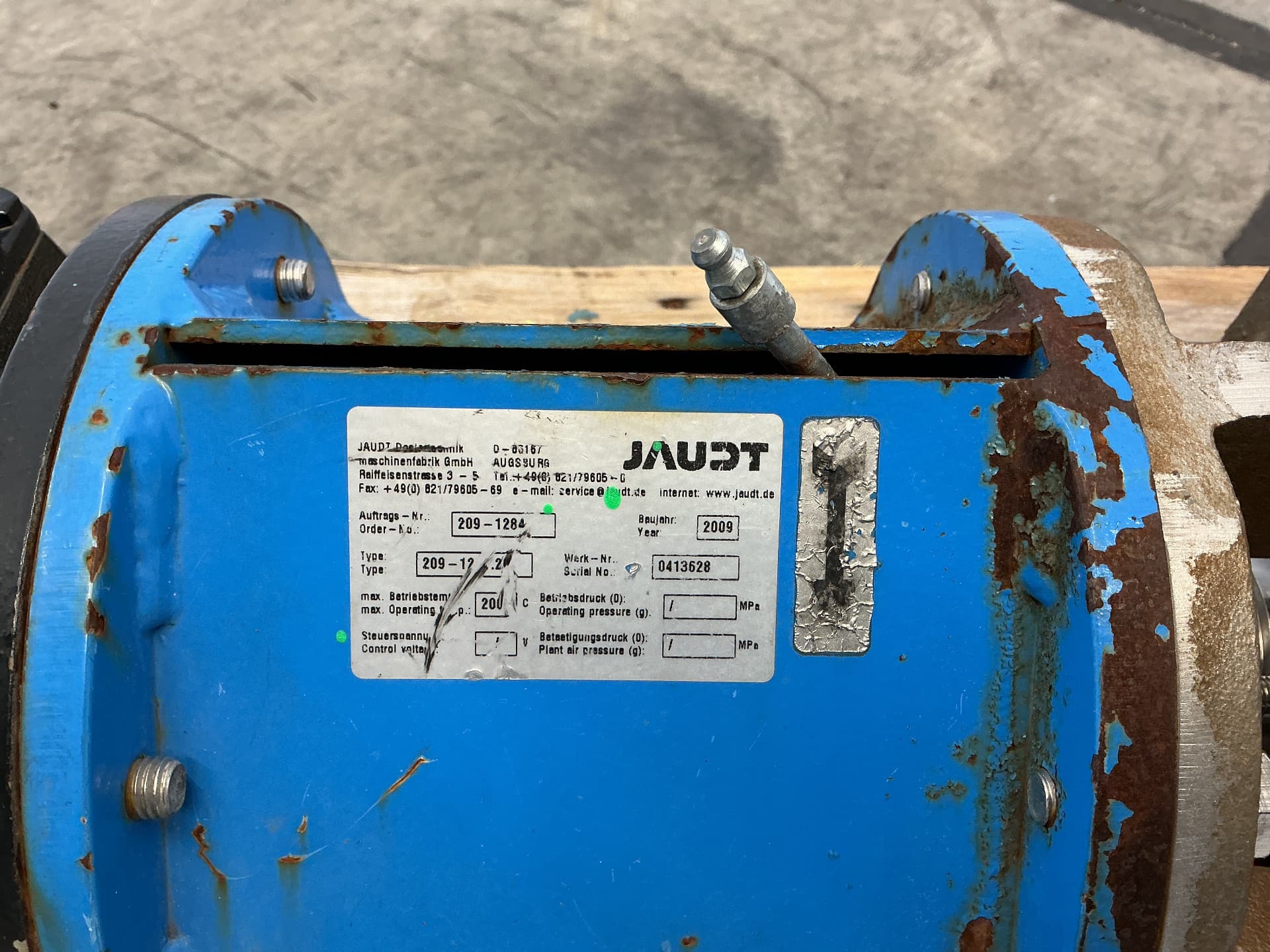 Jaudt ZS-Vario 250/300 - Поворотная заслонка - image 4