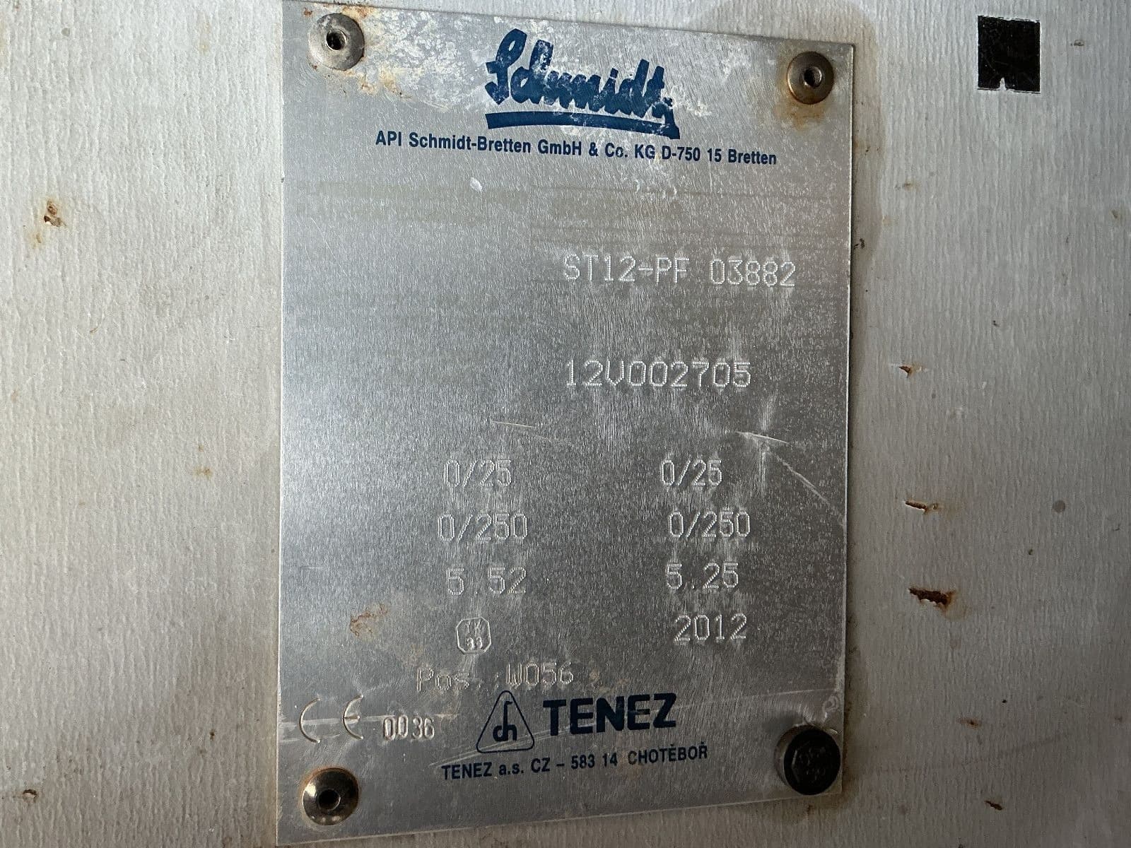Api Schmidt Sigmawig ST 12 TDL (25 bar; 250 °C, 5,52 L.) - Пластинчатый теплообменник - image 4