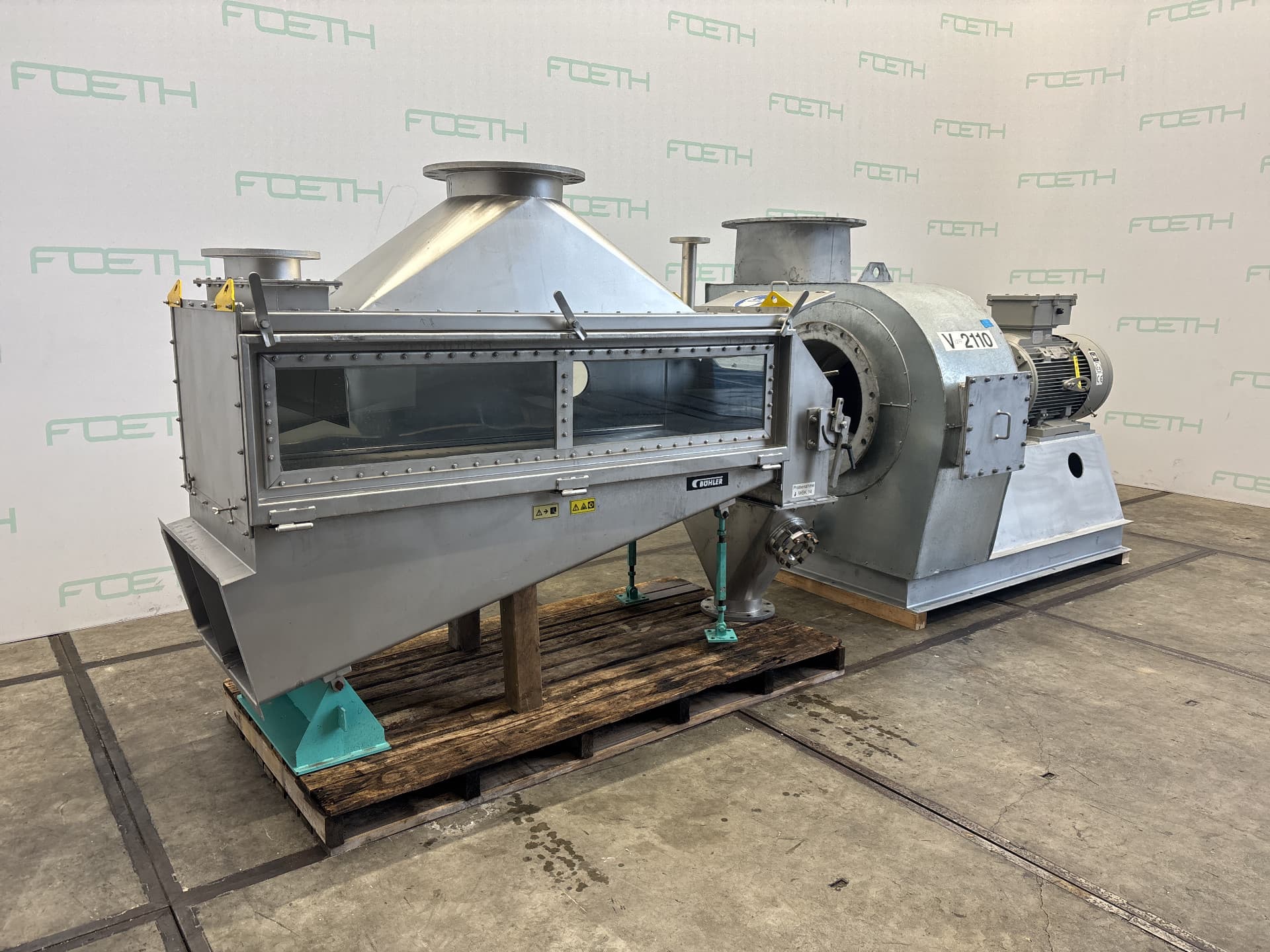 Bühler OTW 150 (static) - Сушилка c кипящим слоем непрерывного действия - image 3