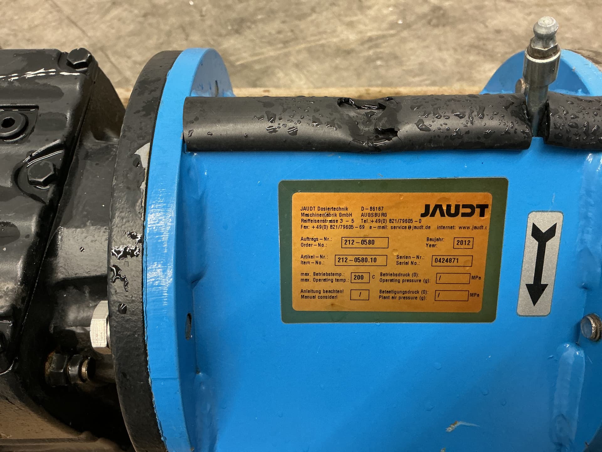 Jaudt ZS-Vario 250/300 - Поворотная заслонка - image 2