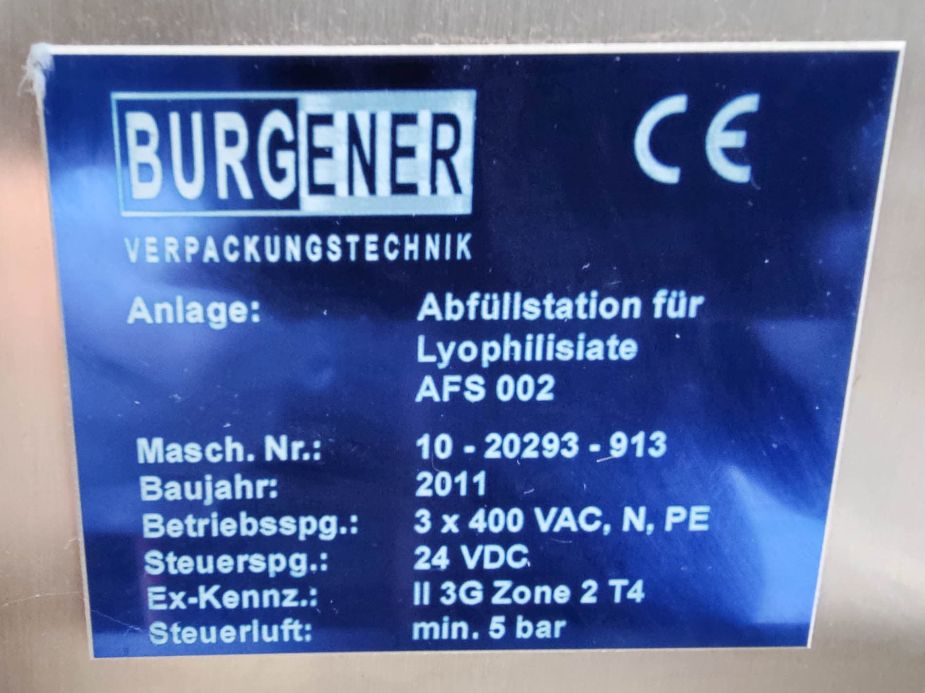 K-tron / Burgener - Filling/Dosing station (Ex) AFS-002 - Дозирующий винт - image 17