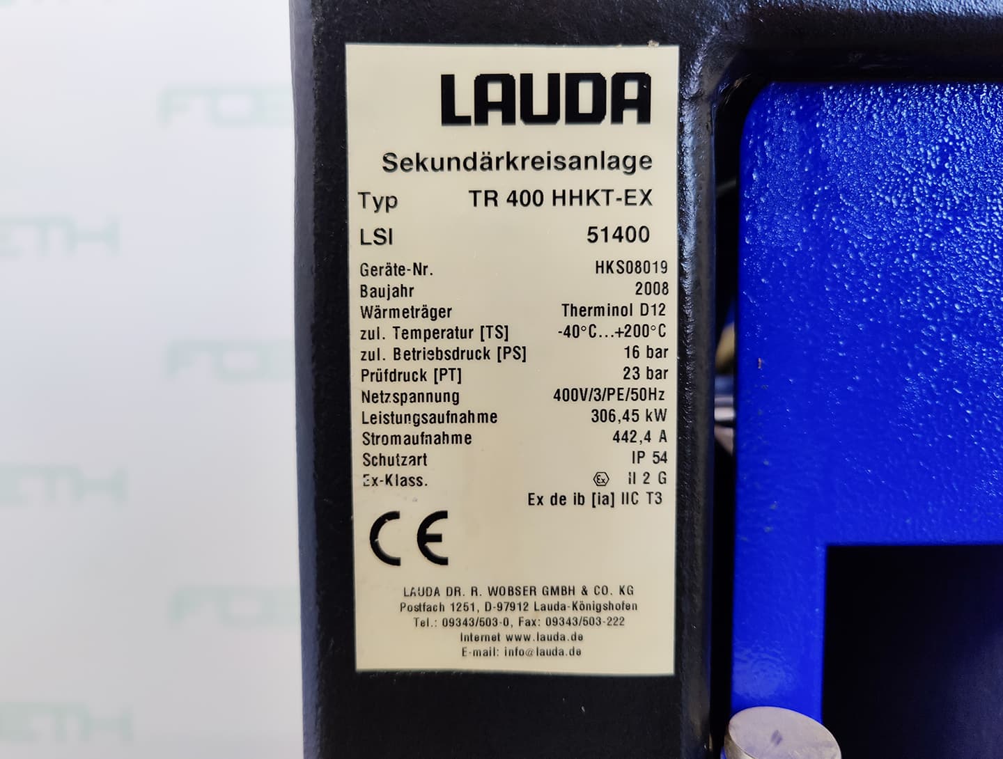 Lauda TR400 HHKT-EX - циркуляционный термостат - image 6