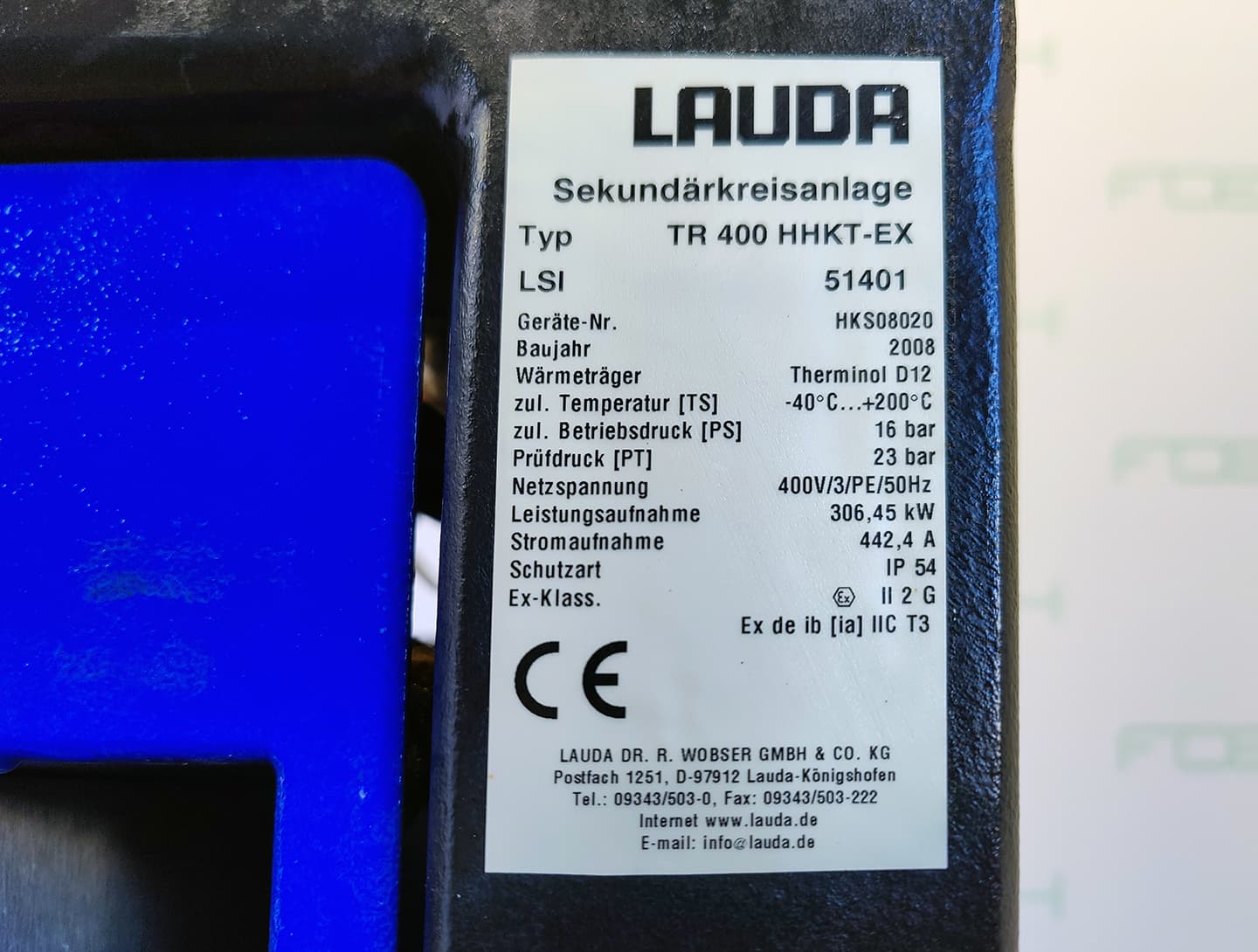 Lauda TR400 HHKT-EX - циркуляционный термостат - image 15