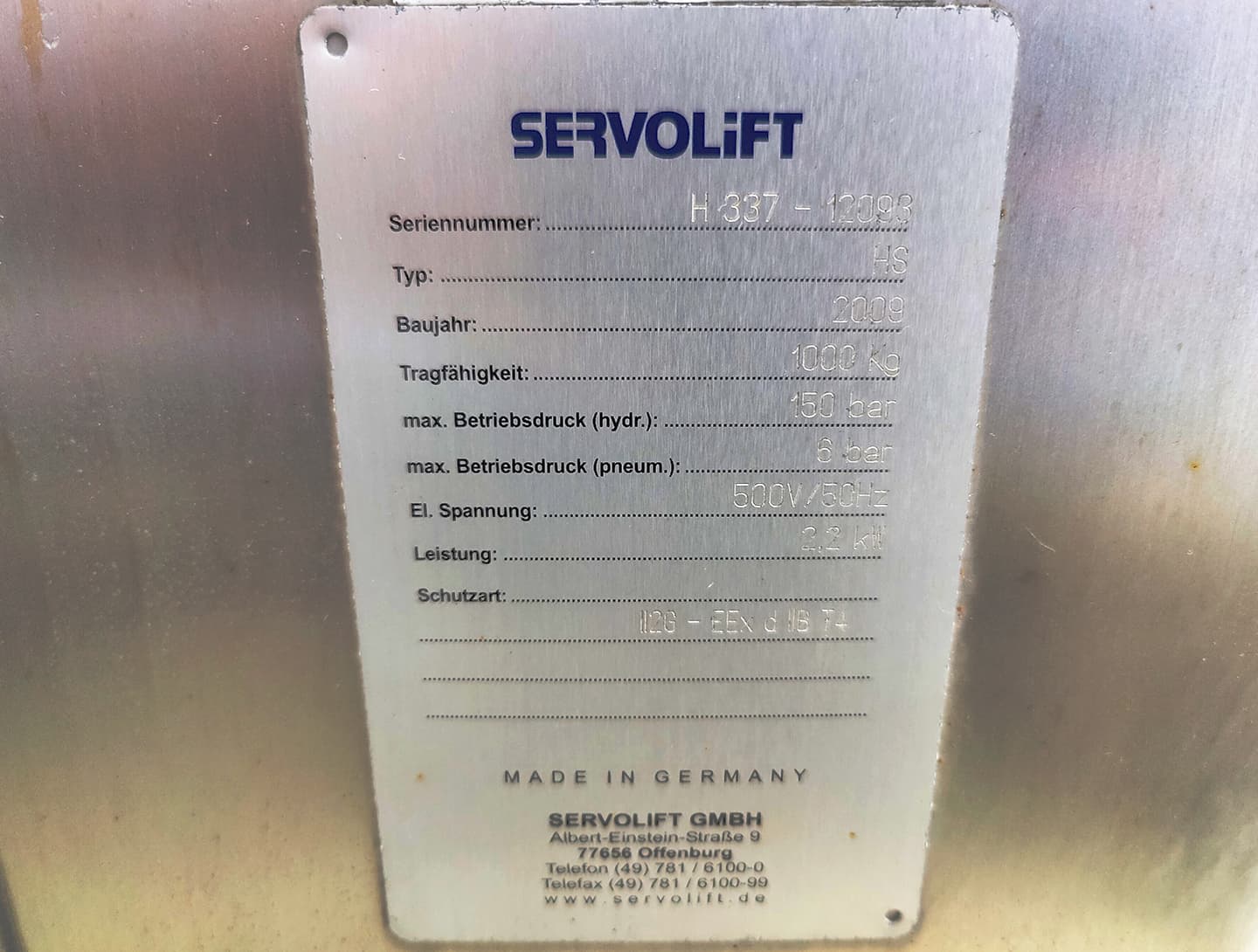 Servolift - Подъемно-поворотная машина - image 11