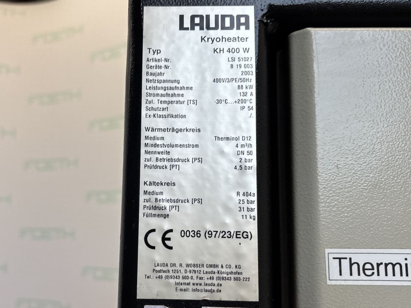 Lauda KH 400 W - циркуляционный термостат - image 3